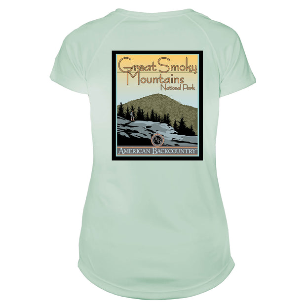Smoky Mountain National Park Vintage Destinations Microfiber Women's T-Shirt