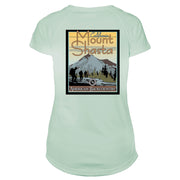 Mount Shasta Vintage Destinations Microfiber Women's T-Shirt