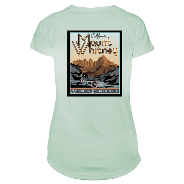 Mount Whitney Vintage Destinations Microfiber Women's T-Shirt