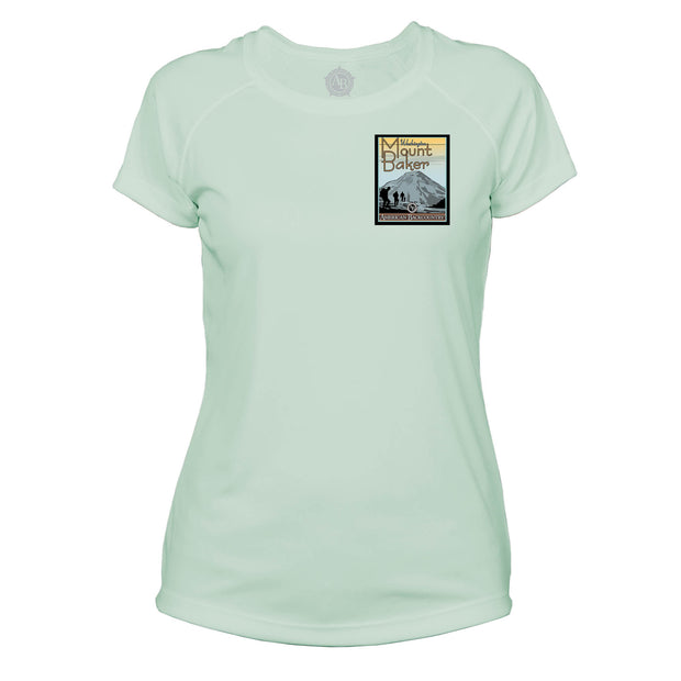 Mount Baker Vintage Destinations Microfiber Women's T-Shirt