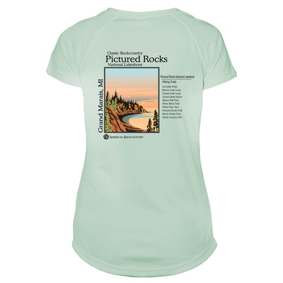 Pictured Rocks Classic Backcountry Microfiber Women's T-Shirt