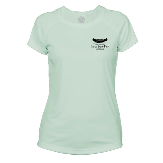 Itasca State Park Classic Backcountry Microfiber Women's T-Shirt