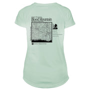 Blood Mountain Classic Mountain Microfiber Women's T-Shirt