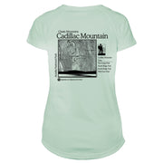 Cadillac Mountain Classic Mountain Microfiber Women's T-Shirt