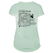 Longs Peak Classic Mountain Microfiber Women's T-Shirt