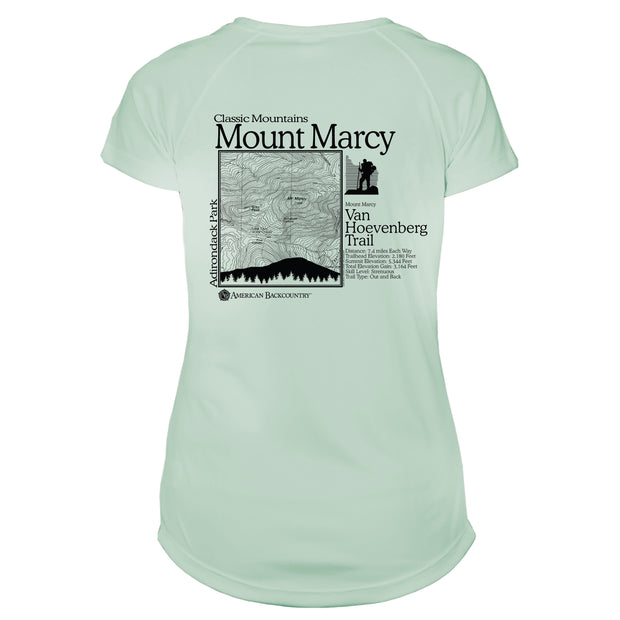 Mount Marcy Classic Mountain Microfiber Women's T-Shirt