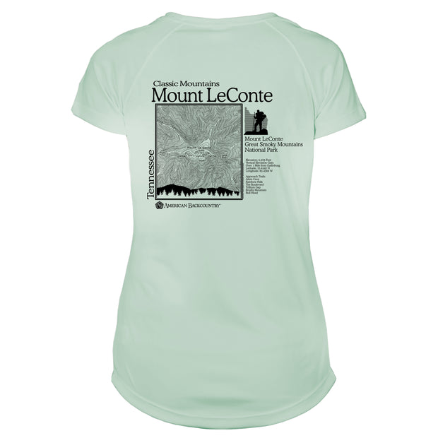 Mount Leconte Classic Mountain Microfiber Women's T-Shirt