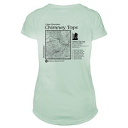Chimney Tops Classic Mountain Microfiber Women's T-Shirt