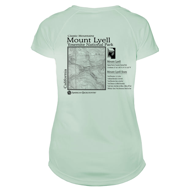 Mount Lyell Classic Mountain Microfiber Women's T-Shirt