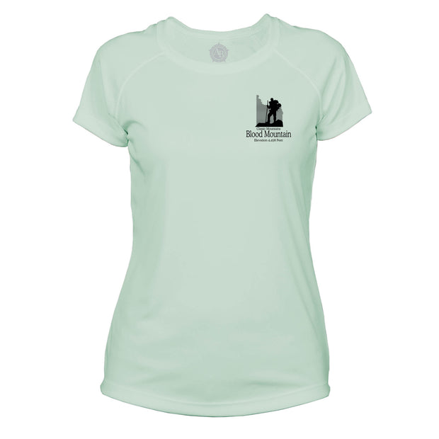 Blood Mountain Classic Mountain Microfiber Women's T-Shirt