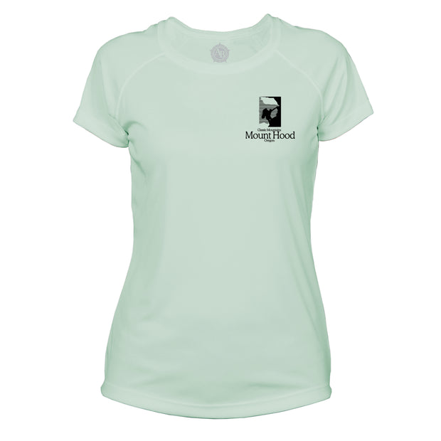 Mount Hood Classic Mountain Microfiber Women's T-Shirt