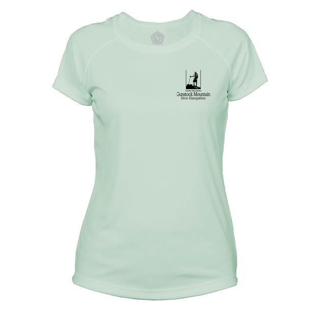Gunstock Mountain Classic Mountain Microfiber Women's T-Shirt