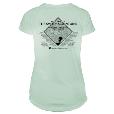 Great Smoky Mountains Diamond Topo Microfiber Women's T-Shirt