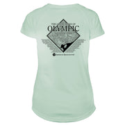 Olympic National Park Diamond Topo Microfiber Women's T-Shirt