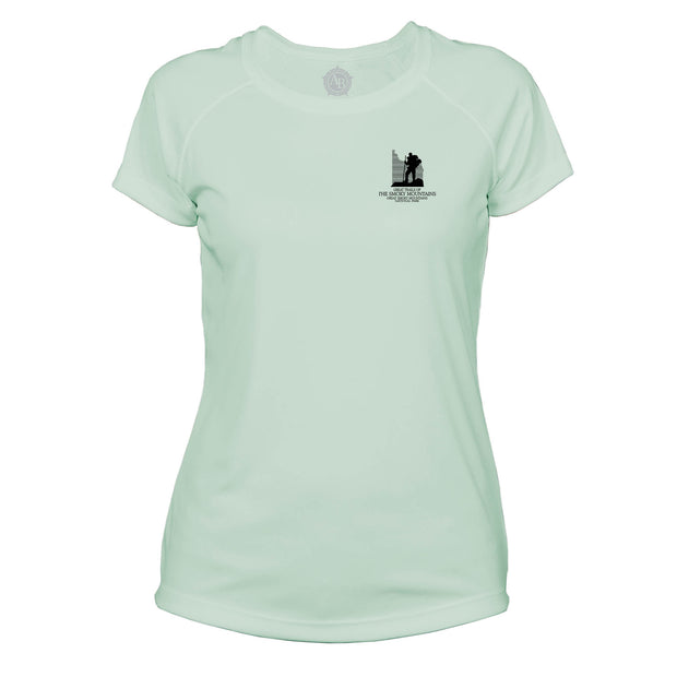 Great Smoky Mountains Diamond Topo Microfiber Women's T-Shirt