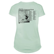 Glacier National Park Great Trails Microfiber Women's T-Shirt