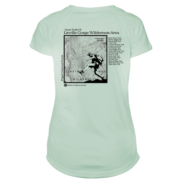 Linville Gorge Great Trails Microfiber Women's T-Shirt