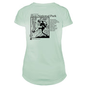 Zion National Park Great Trails Microfiber Women's T-Shirt