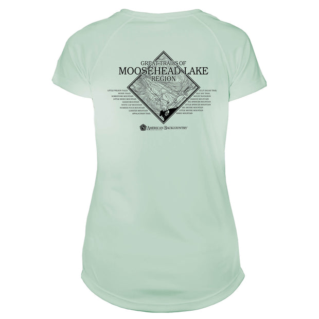 Moosehead Lake Great Trails Microfiber Women's T-Shirt