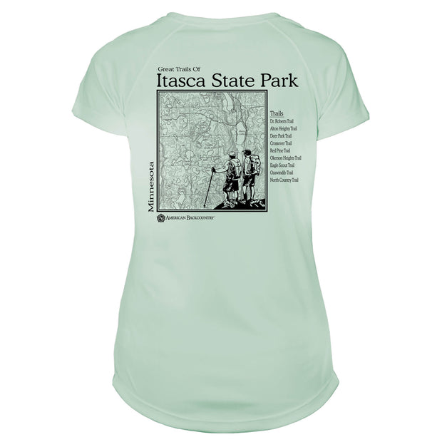 Itasca State Park Great Trails Microfiber Women's T-Shirt