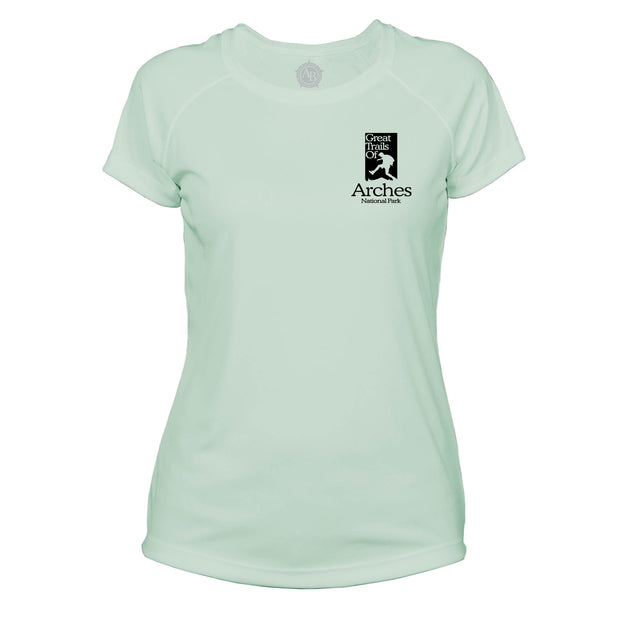 Arches National Park Great Trails Microfiber Women's T-Shirt