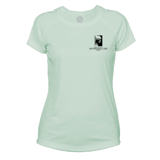 Moosehead Lake Great Trails Microfiber Women's T-Shirt