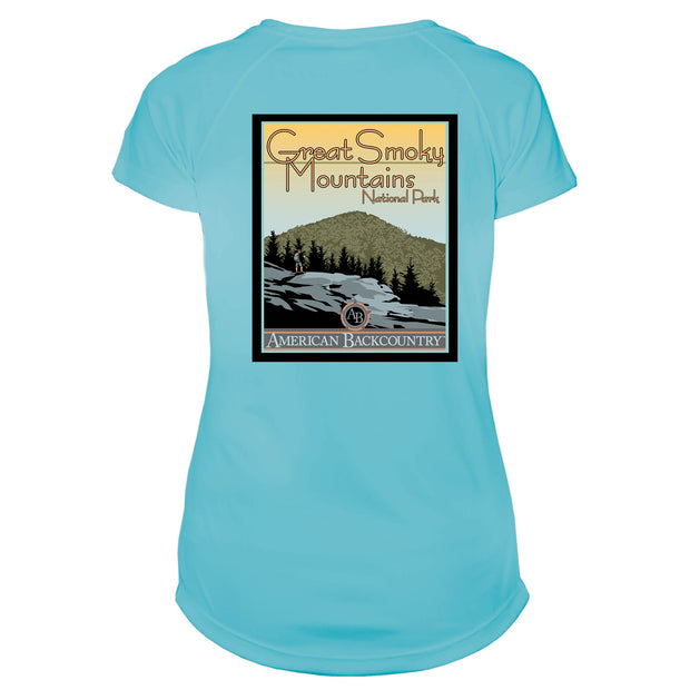 Smoky Mountain National Park Vintage Destinations Microfiber Women's T-Shirt