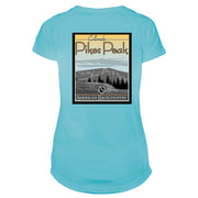 Pikes Peak Vintage Destinations Microfiber Women's T-Shirt