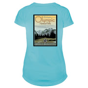Olympic National Park Vintage Destinations Microfiber Women's T-Shirt