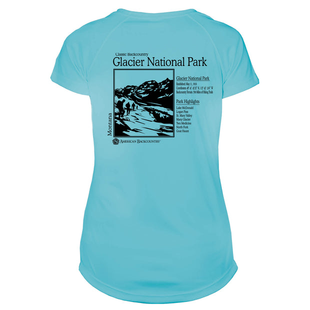 Glacier National Park Classic Backcountry Microfiber Women's T-Shirt