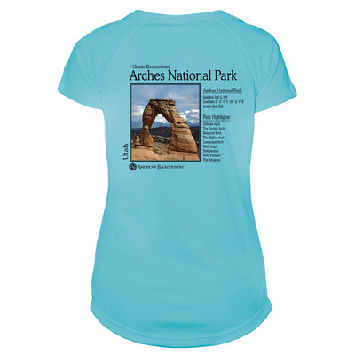 Arches National Park Classic Backcountry Microfiber Women's T-Shirt