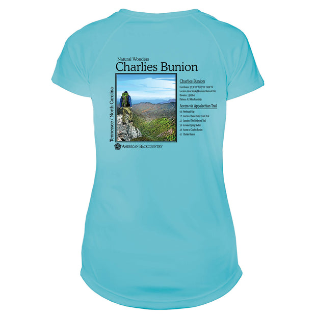 Charlies Bunion Classic Backcountry Microfiber Women's T-Shirt