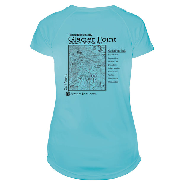 Glacier Point National Park Classic Backcountry Microfiber Women's T-Shirt