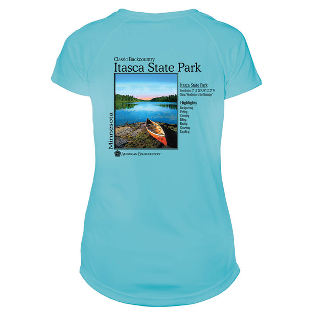 Itasca State Park Classic Backcountry Microfiber Women's T-Shirt