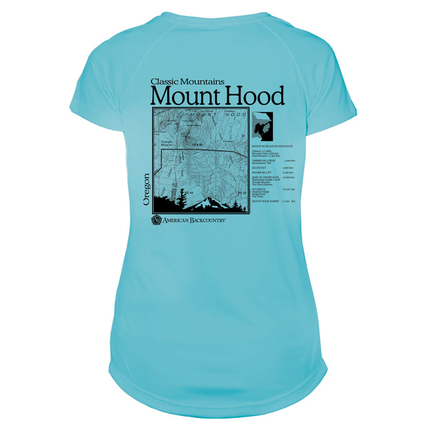 Mount Hood Classic Mountain Microfiber Women's T-Shirt