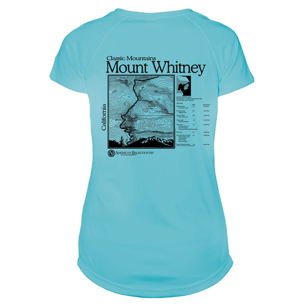 Mount Whitney Classic Mountain Microfiber Women's T-Shirt