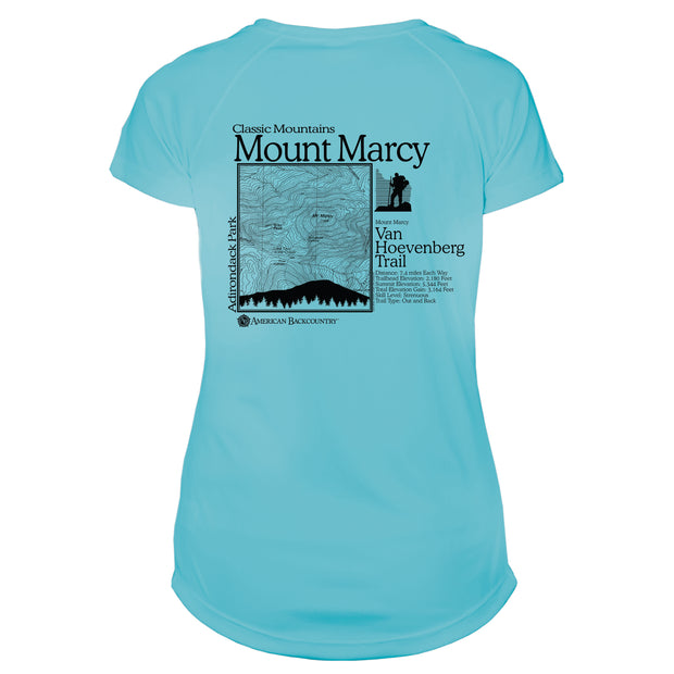 Mount Marcy Classic Mountain Microfiber Women's T-Shirt