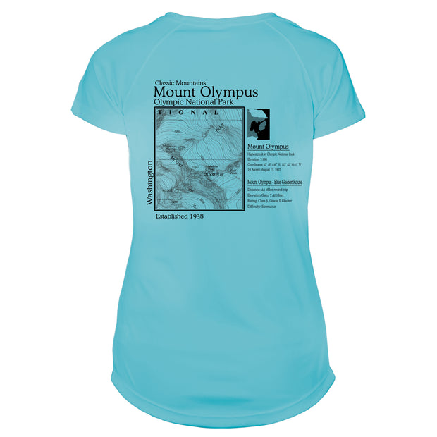 Mount Olympus Classic Mountain Microfiber Women's T-Shirt