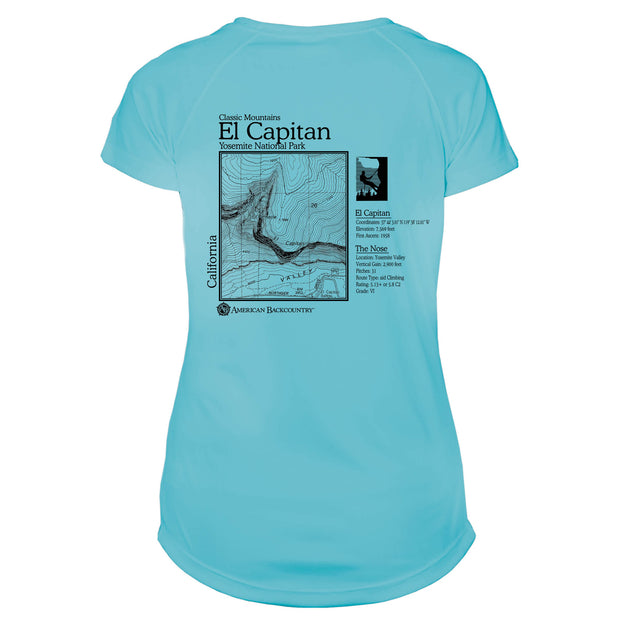 El Capitan Classic Mountain Microfiber Women's T-Shirt