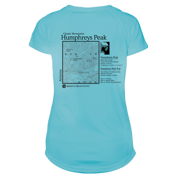 Humpreys Peak Classic Mountain Microfiber Women's T-Shirt
