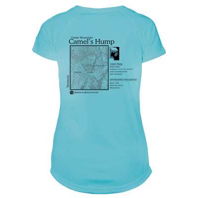 Camels Hump Classic Mountain Microfiber Women's T-Shirt