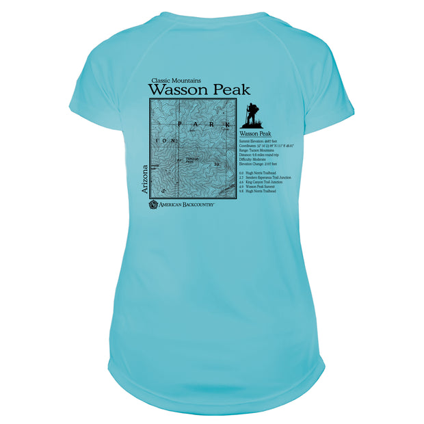 Wasson Peak Classic Mountain Microfiber Women's T-Shirt