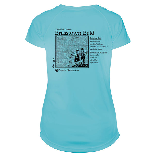Brasstown Bald Classic Mountain Microfiber Women's T-Shirt
