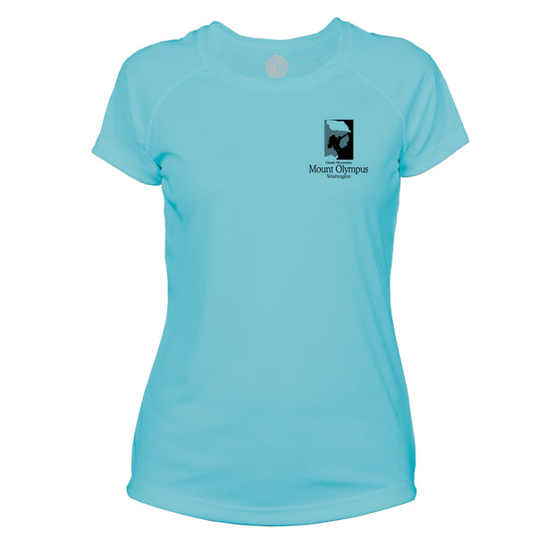 Mount Olympus Classic Mountain Microfiber Women's T-Shirt