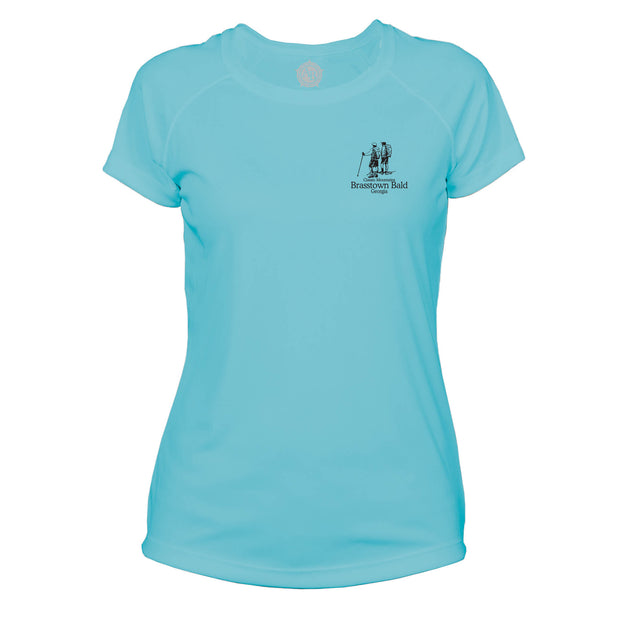 Brasstown Bald Classic Mountain Microfiber Women's T-Shirt