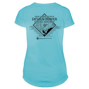 Devils Tower Diamond Topo Microfiber Women's T-Shirt