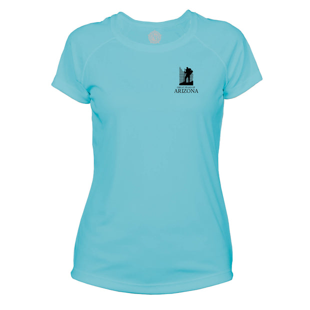 Arizona Diamond Topo  Microfiber Women's T-Shirt