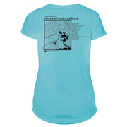 Arches National Park Great Trails Microfiber Women's T-Shirt