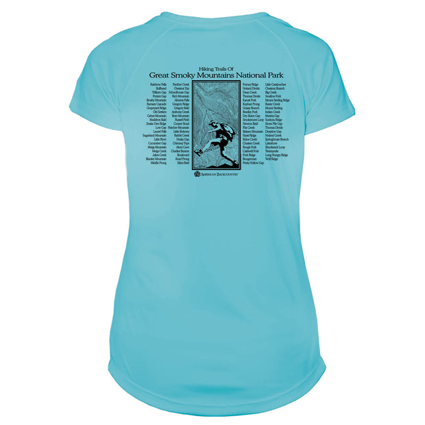 Smoky Mountain National Park Great Trails Microfiber Women's T-Shirt