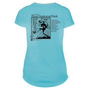 Zion National Park Great Trails Microfiber Women's T-Shirt